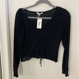 Z Supply cinch front sweater